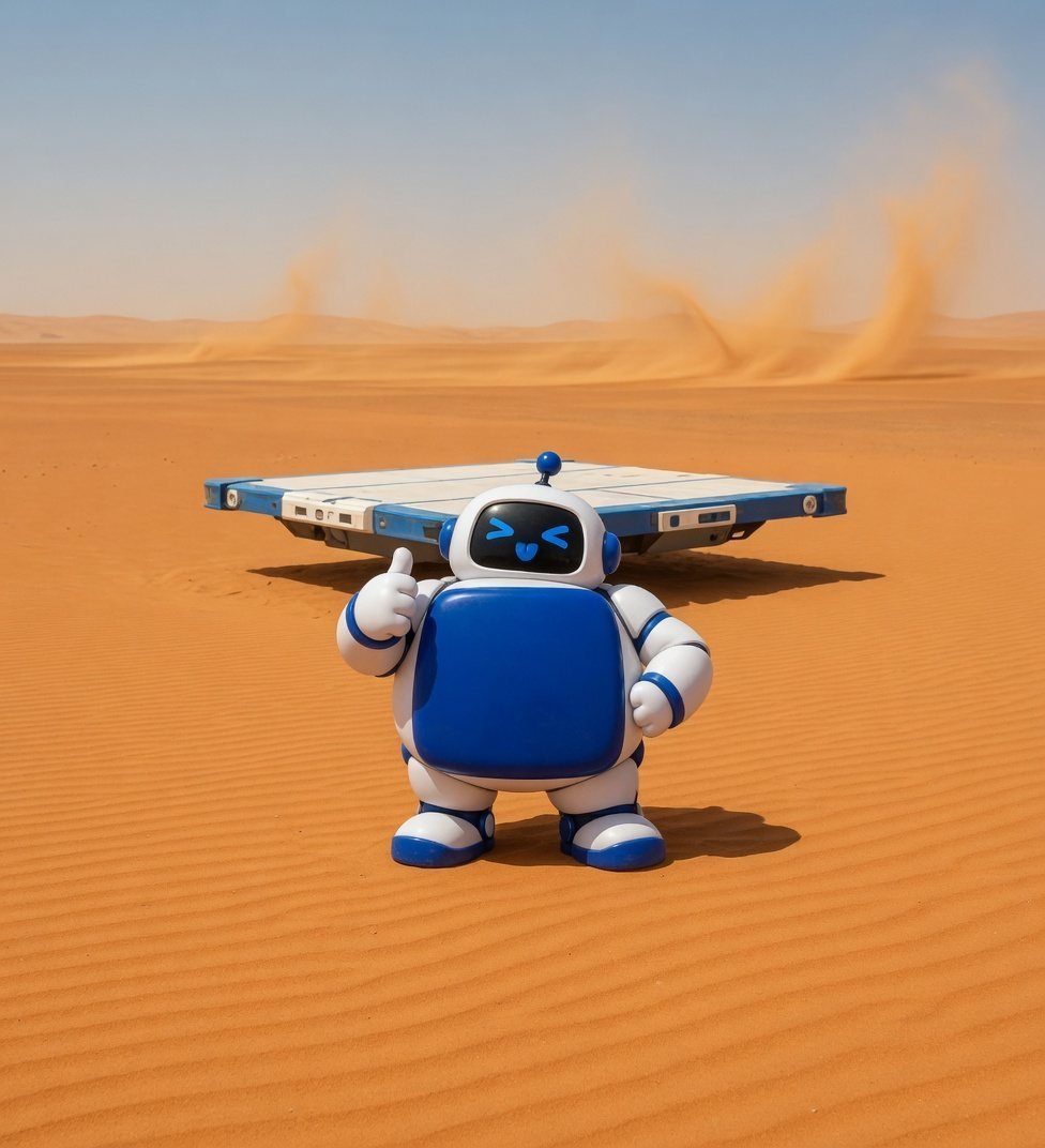 Big Base in the desert